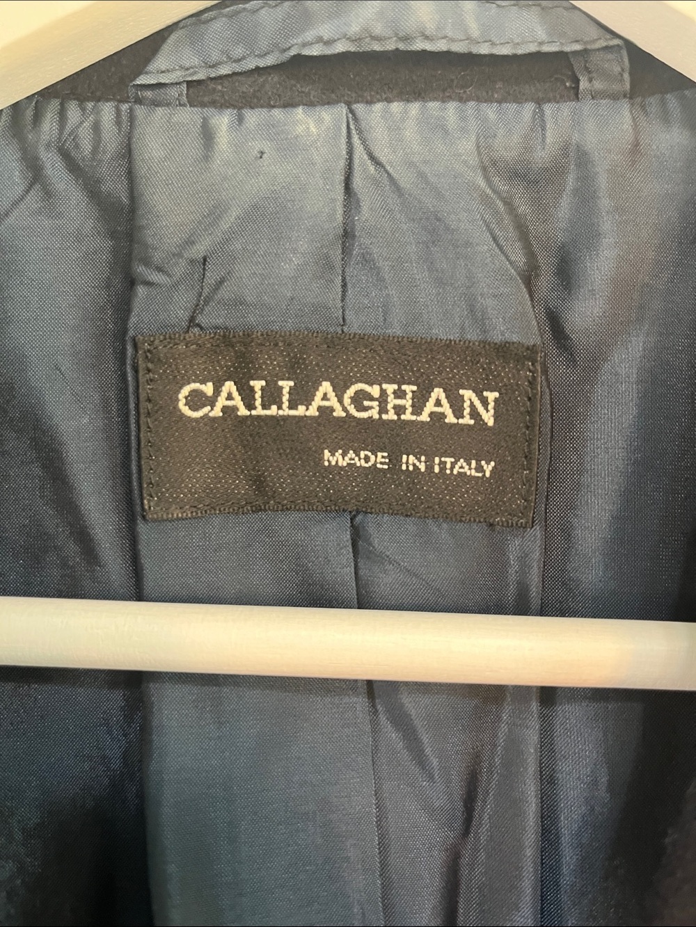 Vintage Callaghan Italian Designer Blazer 1980’s-1990’s Wool IT 42 US 6 - Picture 2 of 10